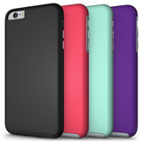 MINT TEXTURED GRIP SOFT SKIN HARD CASE COVER FOR APPLE iPHONE 6 PLUS / 6s PLUS