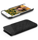 PureGear Black ExpressFolio Wallet Magnetic Case Cover for iPhone 7 Plus, 8 Plus