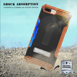 TRI-SHIELD RUGGED CASE + BELT CLIP HOLSTER STRAP STAND FOR APPLE iPHONE 7/8 PLUS