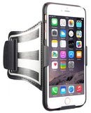 BLACK CASE COVER + ARMBAND STRAP COMBO ROTATING/REFLECTIVE FOR iPHONE 7 PLUS