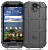Tactical Rugged Shield Case Flexible Matte Cover for Kyocera Duraforce Pro 2