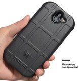 Tactical Rugged Shield Case Flexible Matte Cover for Kyocera Duraforce Pro 2