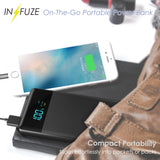 10000 MAH Quick Charge Portable Power Bank with LED - Universal for Cell Phone