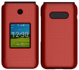 Grid Textured Hard Case Slim Cover for AT&T Cingular Flex 2 Phone (Debut Flex)