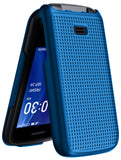 Textured Hard Shell Case Cover for Alcatel Go Flip 4, TCL FLIP Pro