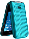 Textured Hard Shell Case Cover for Alcatel Go Flip 4, TCL FLIP Pro