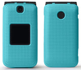 Grid Texture Case Slim Cover for Alcatel Go Flip V, MyFlip, QuickFlip