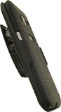 BLACK HARD CASE COVER BELT CLIP HOLSTER STAND FOR SAMSUNG GALAXY CORE PRIME G360