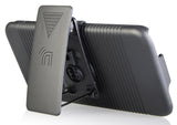 BLACK HARD CASE + BELT CLIP HOLSTER STAND FOR iPOD TOUCH 5 6 7 5th 6th 7th Gen