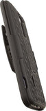 BLACK KICKSTAND CASE COVER + BELT CLIP HOLSTER FOR LG TRIBUTE 5, TREASURE, K7