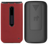 Hard Case Cover and Belt Clip Holster Combo for LG Wine 2 LTE Flip Phone LM-Y120