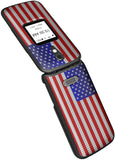 Grid Texture Case Slim Hard Shell Cover for Lively Jitterbug Flip 2 Phone, Flip2