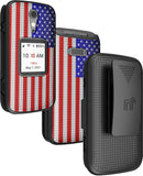 Hard Case Cover and Belt Clip Holster Combo for Lively Jitterbug Flip 2 Phone