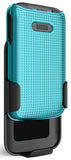 Hard Case Cover and Belt Clip Holster Combo for Lively Jitterbug Flip 2 Phone