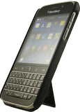 Black Kickstand Hard Case Cover for Blackberry Classic Q20 Q25 Phone