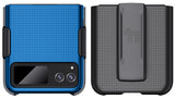 Hard Case Cover and Belt Clip Holster Combo for Motorola RAZR 2023 (aka RAZR 40)