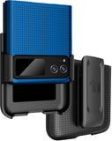 Hard Case Cover and Belt Clip Holster Combo for Motorola RAZR 2023 (aka RAZR 40)