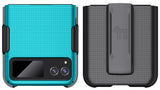 Hard Case Cover and Belt Clip Holster Combo for Motorola RAZR 2023 (aka RAZR 40)
