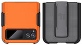 Hard Case Cover and Belt Clip Holster Combo for Motorola RAZR 2023 (aka RAZR 40)