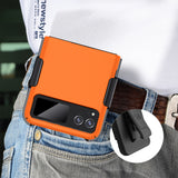 Hard Case Cover and Belt Clip Holster Combo for Motorola RAZR 2023 (aka RAZR 40)