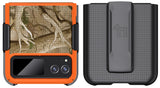 Hard Case Cover and Belt Clip Holster Combo for Motorola RAZR 2023 (aka RAZR 40)