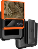 Hard Case Cover and Belt Clip Holster Combo for Motorola RAZR 2023 (aka RAZR 40)