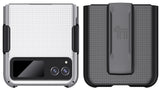 Hard Case Cover and Belt Clip Holster Combo for Motorola RAZR 2023 (aka RAZR 40)