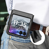 Hard Case Cover & Belt Clip Holster for Motorola RAZR 2024/2025 Flip Phone