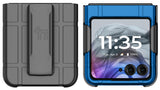 Hard Case Cover & Belt Clip Holster for Motorola RAZR 2024/2025 Flip Phone