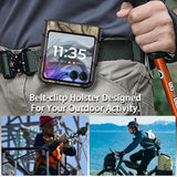 Hard Case Cover & Belt Clip Holster for Motorola RAZR 2024/2025 Flip Phone