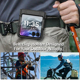 Hard Case Cover & Belt Clip Holster for Motorola RAZR 2024/2025 Flip Phone
