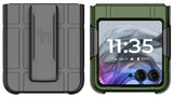 Hard Case Cover & Belt Clip Holster for Motorola RAZR 2024/2025 Flip Phone