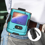 Hard Case + Belt Clip Holster for Motorola RAZR 5G Flip (2020)