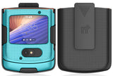 Hard Case + Belt Clip Holster for Motorola RAZR 5G Flip (2020)