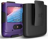 Hard Case + Belt Clip Holster for Motorola RAZR 5G Flip (2020)