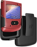 Hard Case + Belt Clip Holster for Motorola RAZR 5G Flip (2020)