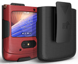Hard Case + Belt Clip Holster for Motorola RAZR 5G Flip (2020)