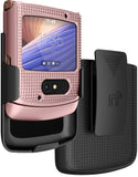 Hard Case + Belt Clip Holster for Motorola RAZR 5G Flip (2020)