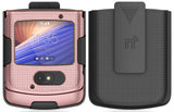 Hard Case + Belt Clip Holster for Motorola RAZR 5G Flip (2020)