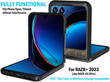 Hard Case Cover and Belt Clip Holster Combo for Motorola RAZR Plus (2023) RAZR+