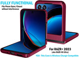 Hard Case Cover and Belt Clip Holster Combo for Motorola RAZR Plus (2023) RAZR+