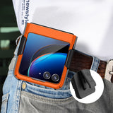 Hard Case Cover and Belt Clip Holster Combo for Motorola RAZR Plus (2023) RAZR+