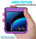 Hard Case Cover and Belt Clip Holster Combo for Motorola RAZR Plus (2023) RAZR+