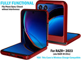Hard Case Cover and Belt Clip Holster Combo for Motorola RAZR Plus (2023) RAZR+