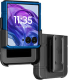 Hard Case & Belt Clip for Motorola RAZR+ 2024/2025 Phone, Moto RAZR Plus '24 '25
