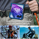 Hard Case & Belt Clip for Motorola RAZR+ 2024/2025 Phone, Moto RAZR Plus '24 '25