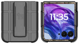 Hard Case & Belt Clip for Motorola RAZR+ 2024/2025 Phone, Moto RAZR Plus '24 '25