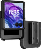 Hard Case & Belt Clip for Motorola RAZR+ 2024/2025 Phone, Moto RAZR Plus '24 '25