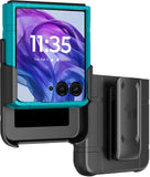 Hard Case & Belt Clip for Motorola RAZR+ 2024/2025 Phone, Moto RAZR Plus '24 '25