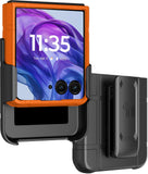 Hard Case & Belt Clip for Motorola RAZR+ 2024/2025 Phone, Moto RAZR Plus '24 '25
